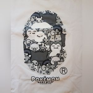 Bape A Bathing Ape Pokemon Shirt